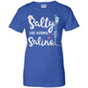Salty Like Normal Saline Funny Nurse Gift T-Shirt & Tank Top | Teecentury.com