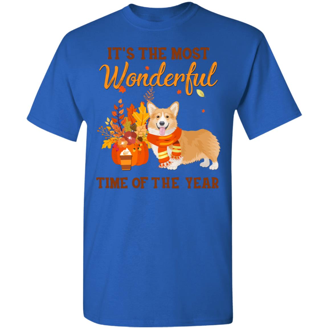 Corgi Autumn It's The Most Wonderful Time Of The Year T-Shirt & Hoodie | Teecentury.com