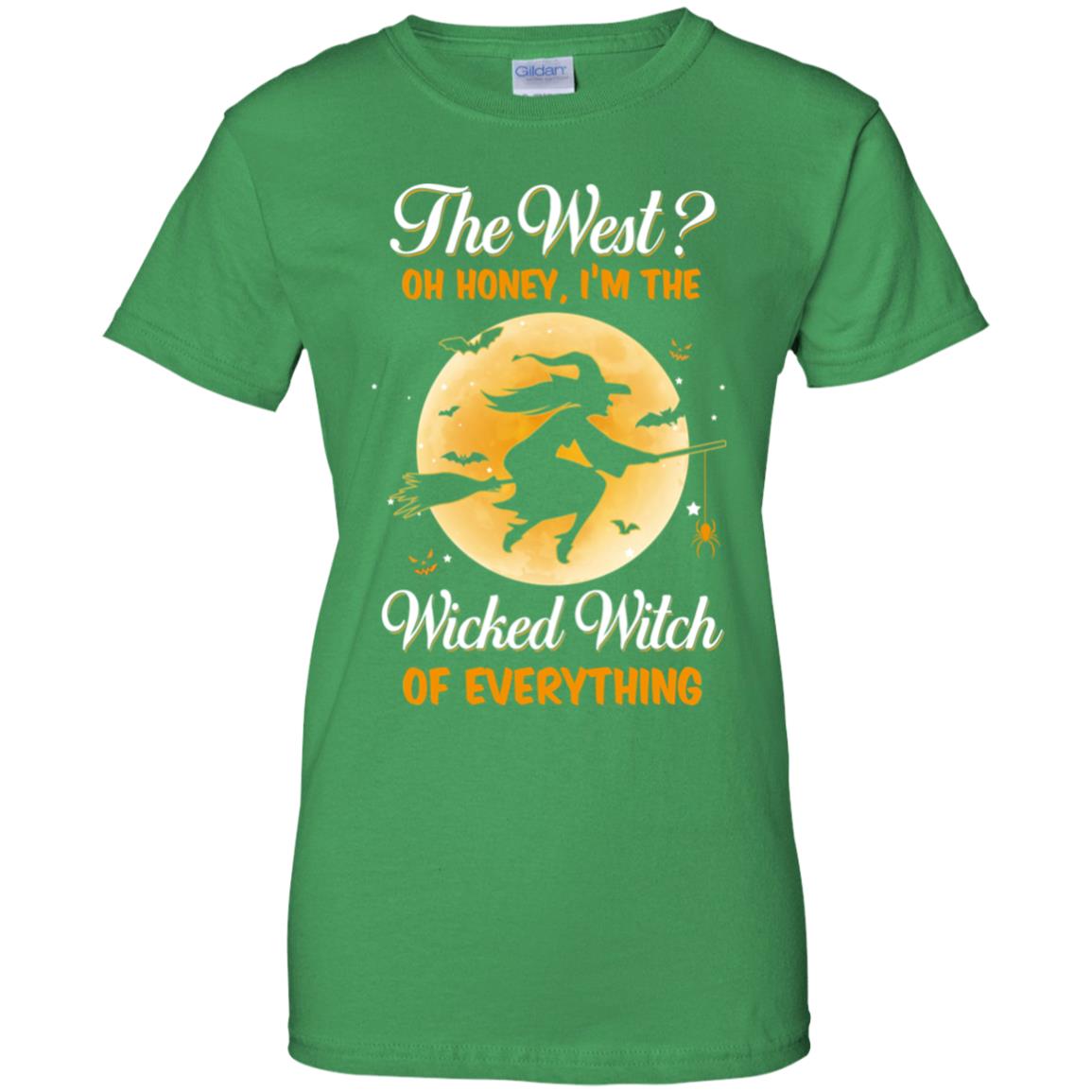 The West Oh Honey I'm The Wicked Witch Funny Halloween T-Shirt & Hoodie | Teecentury.com