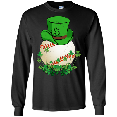 Shamrock Baseball Leprechaun St Patricks Day T-Shirt & Hoodie | Teecentury.com