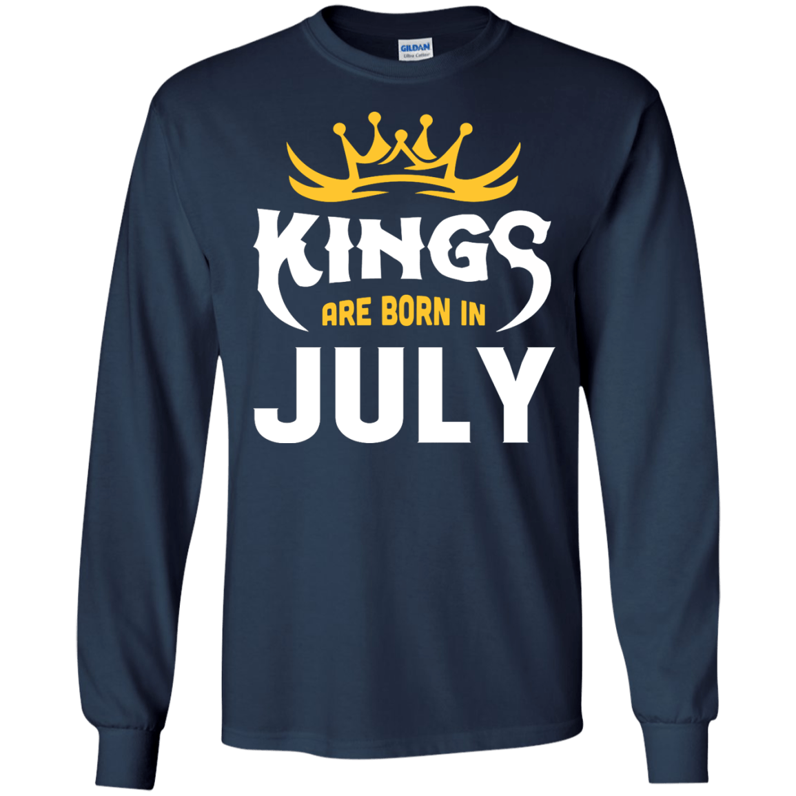 Kings Are Born In July T-Shirt & Hoodie | Teecentury.com