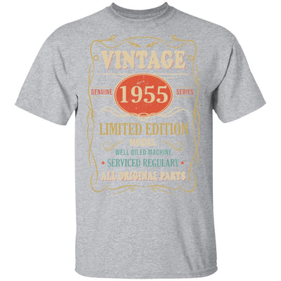 Vintage 1955 67th Birthday All Original Parts Gift T-Shirt & Hoodie | Teecentury.com