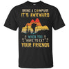 Bring A Compass It's Awkward Funny Hiking Camping T-Shirt & Hoodie | Teecentury.com