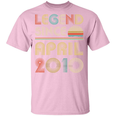 Legend Since April 2010 Vintage 12th Birthday Gifts Youth Youth Shirt | Teecentury.com