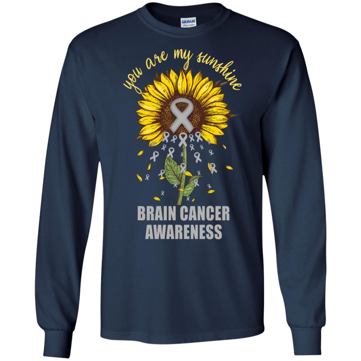 You Are My Sunshine Brain Cancer Awareness T-Shirt & Hoodie | Teecentury.com