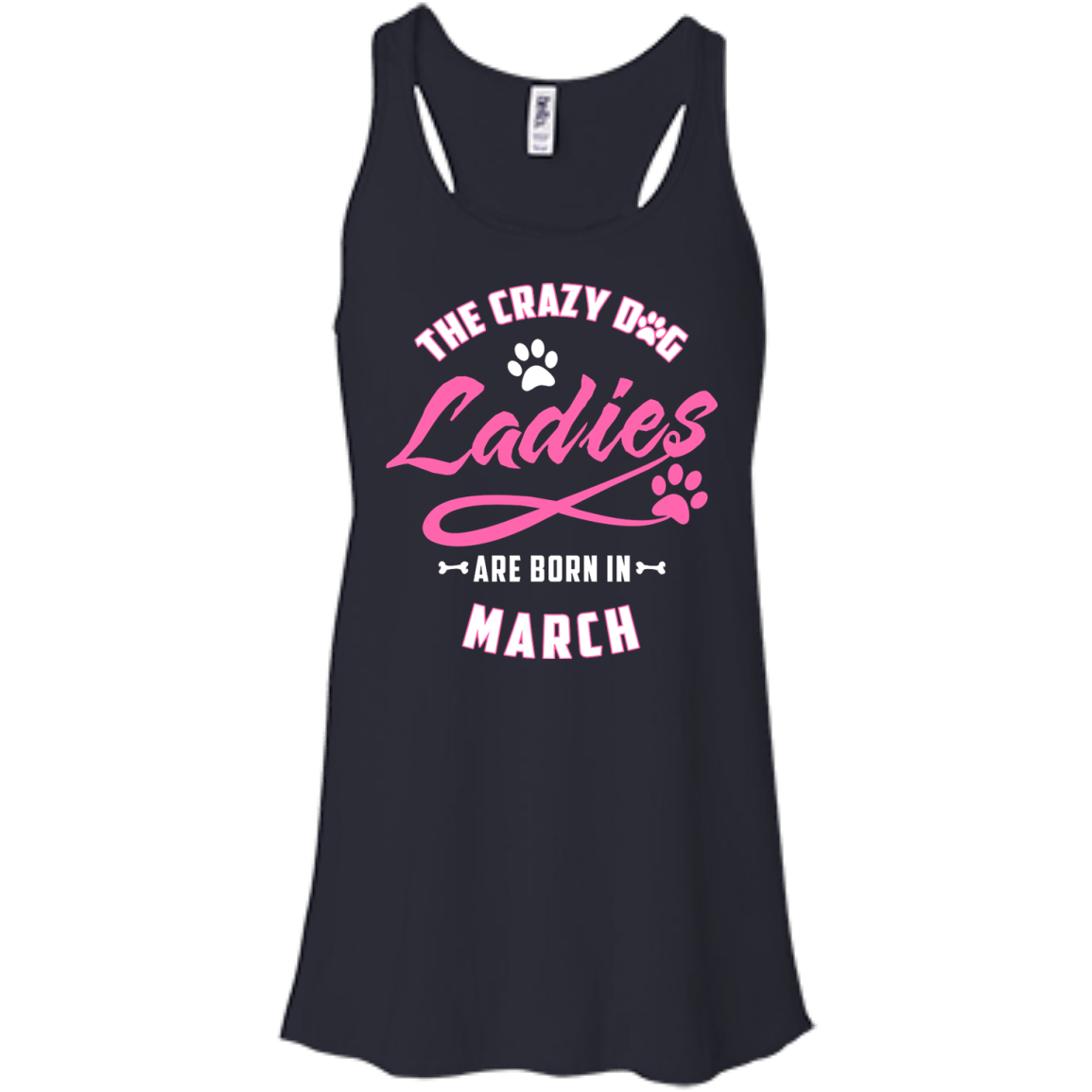 The Crazy Dog Ladies Are Born In March T-Shirt & Hoodie | Teecentury.com