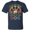 Vintage I Just Want To Drink Beer And Pet My Dog Lover T-Shirt & Hoodie | Teecentury.com