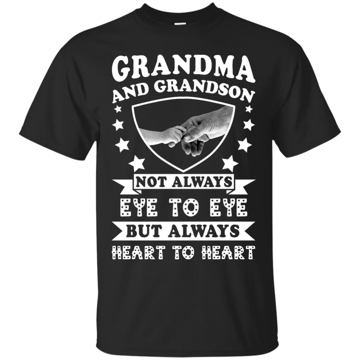 Grandma And Grandson Not Always Eye To Eye T-Shirt & Hoodie | Teecentury.com