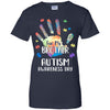 Support Autism Awareness For My Brother Puzzle Gift T-Shirt & Hoodie | Teecentury.com
