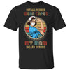Not All Heroes Wear Capes My Mom Wears Scrubs Vintage Nurse T-Shirt & Hoodie | Teecentury.com