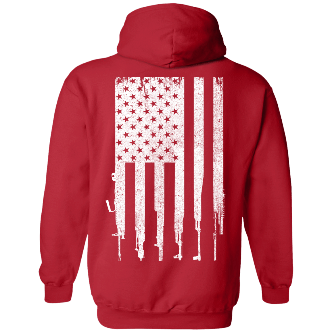 Rifle American Gun Flag T-Shirt & Hoodie | Teecentury.com