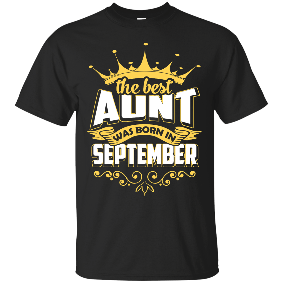 The Best Aunt Was Born In September T-Shirt & Hoodie | Teecentury.com