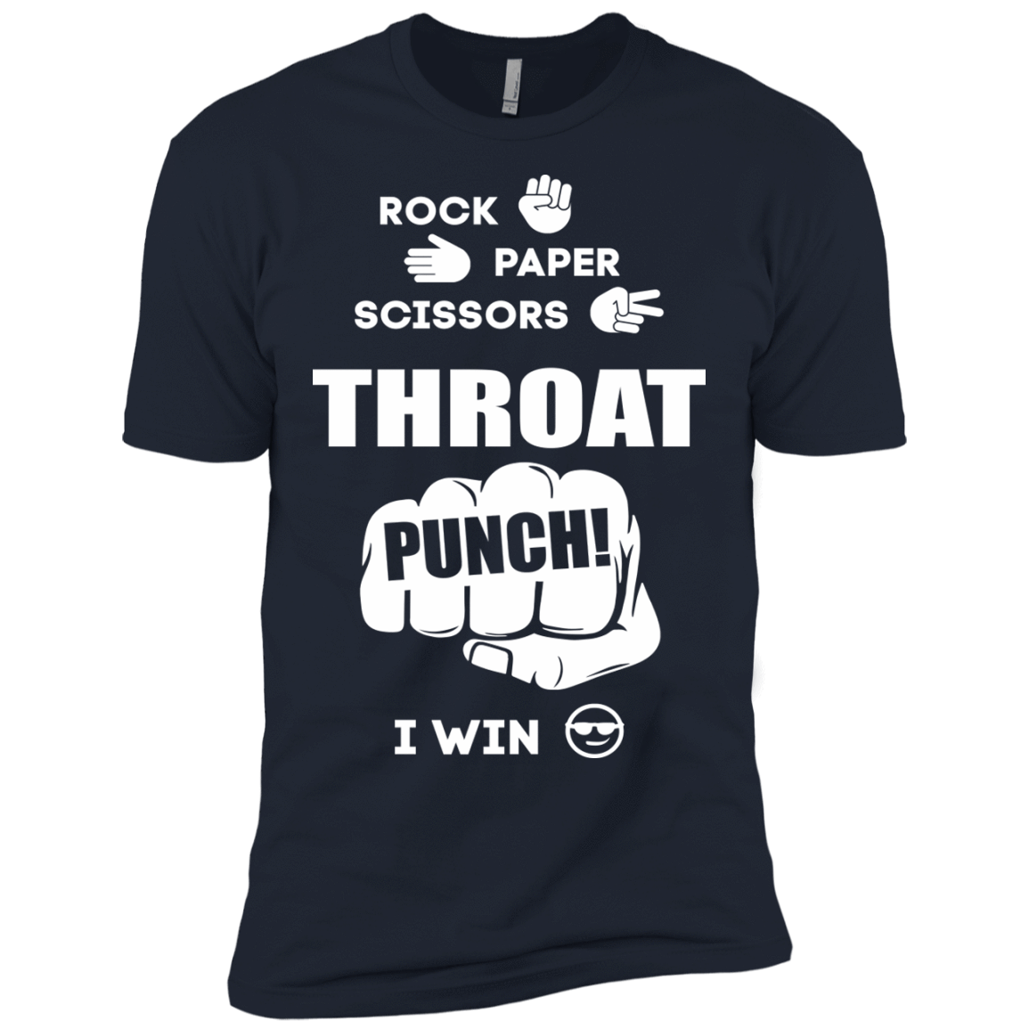 Throat Punch - I Win T-Shirt & Hoodie | Teecentury.com