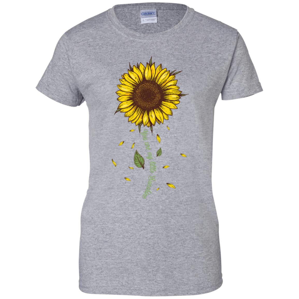 You Are My Little Sunshine Sunflower T-Shirt & Hoodie | Teecentury.com