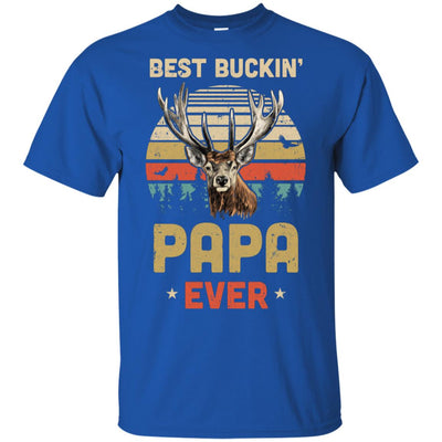 Vintage Best Buckin' Papa Ever Gift For Father Day T-Shirt & Hoodie | Teecentury.com