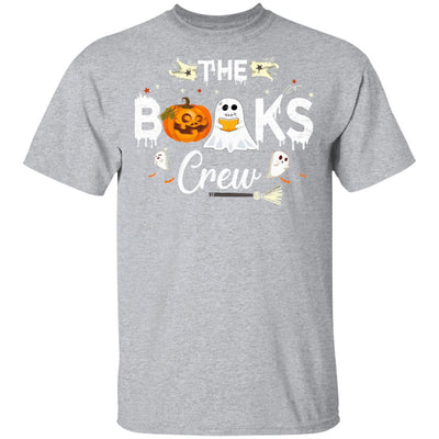 Funny Boo Books Crew Halloween Gift For Books Lover T-Shirt & Hoodie | Teecentury.com