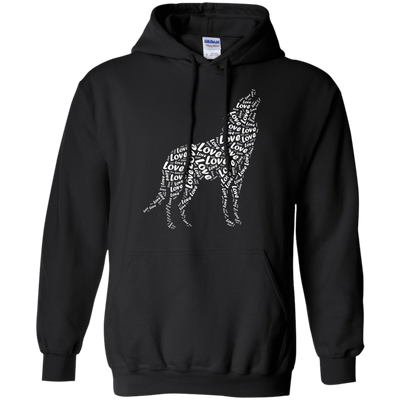 I Love Wolf T-Shirt & Hoodie | Teecentury.com