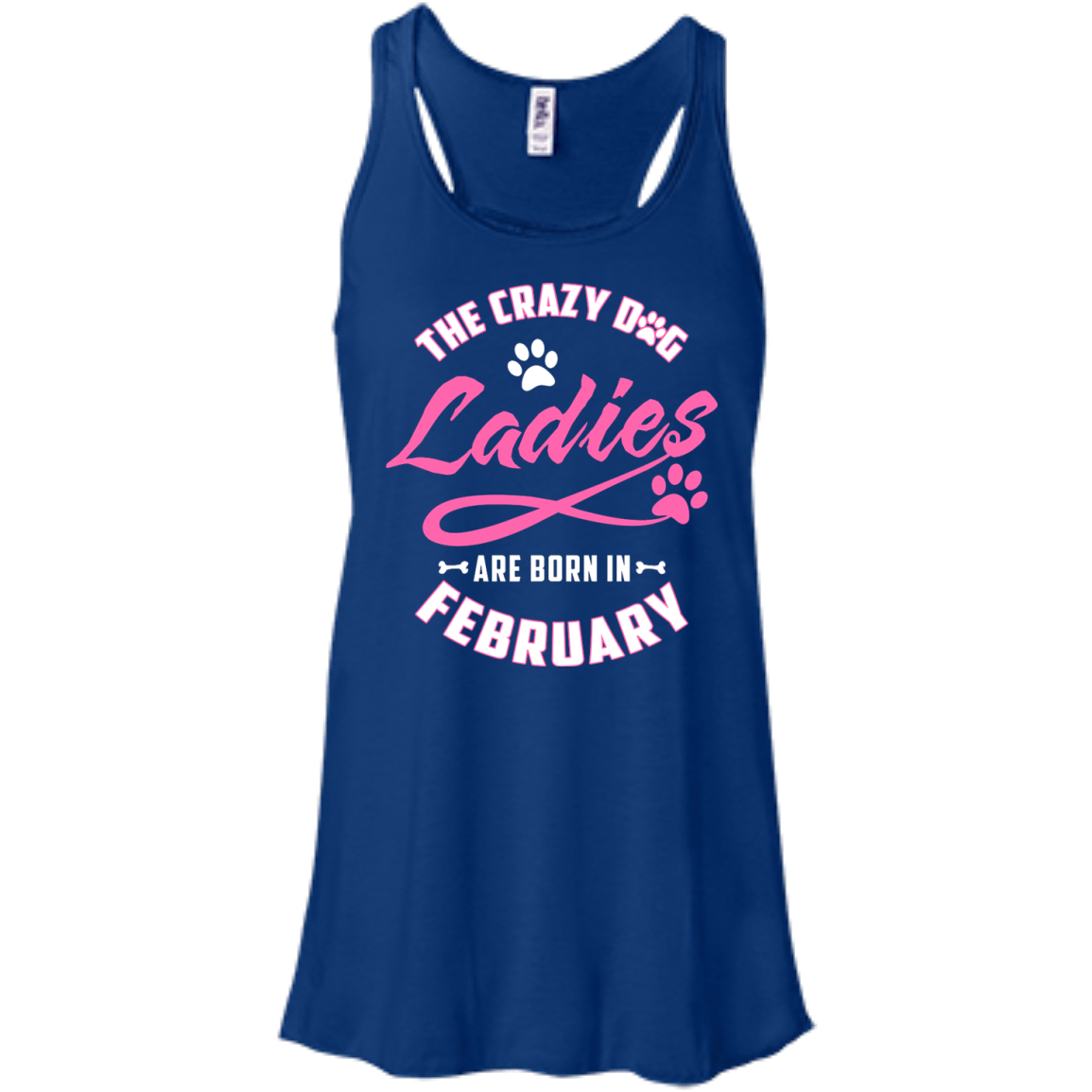 The Crazy Dog Ladies Are Born In February T-Shirt & Hoodie | Teecentury.com