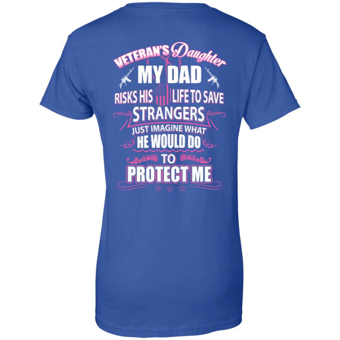 Veteran's Daughter My Dad Risks His Life To Save Strangers T-Shirt & Hoodie | Teecentury.com