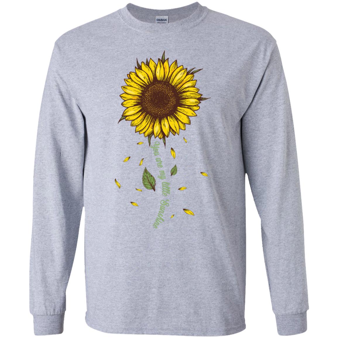 You Are My Little Sunshine Sunflower T-Shirt & Hoodie | Teecentury.com