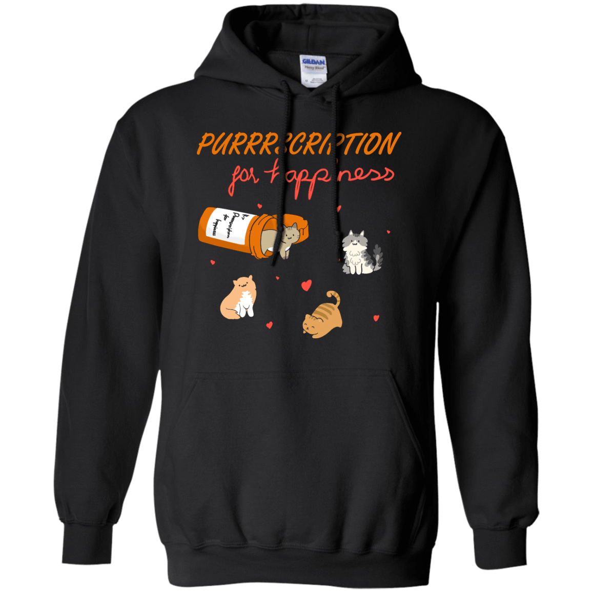Purrrscription For Happiness T-Shirt & Hoodie | Teecentury.com