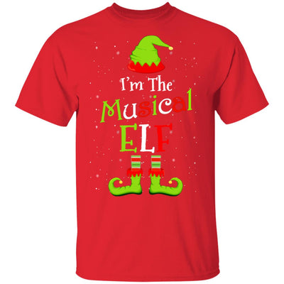 I'm The Musical Elf Family Matching Funny Christmas Group Gift T-Shirt & Sweatshirt | Teecentury.com