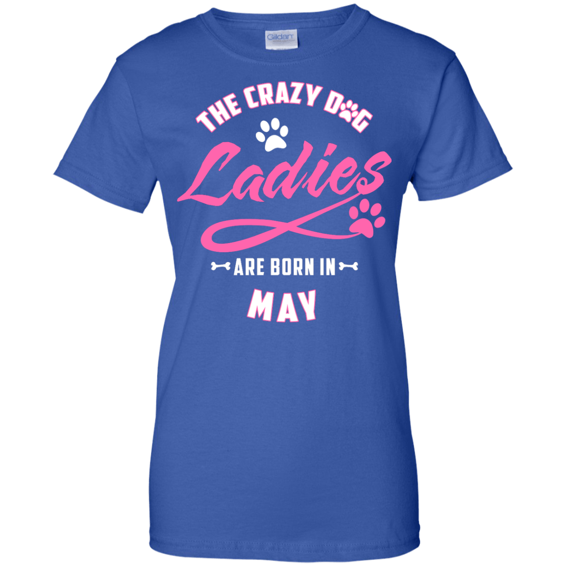 The Crazy Dog Ladies Are Born In May T-Shirt & Hoodie | Teecentury.com