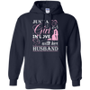 Just A Girl In Love With Her Husband T-Shirt & Hoodie | Teecentury.com