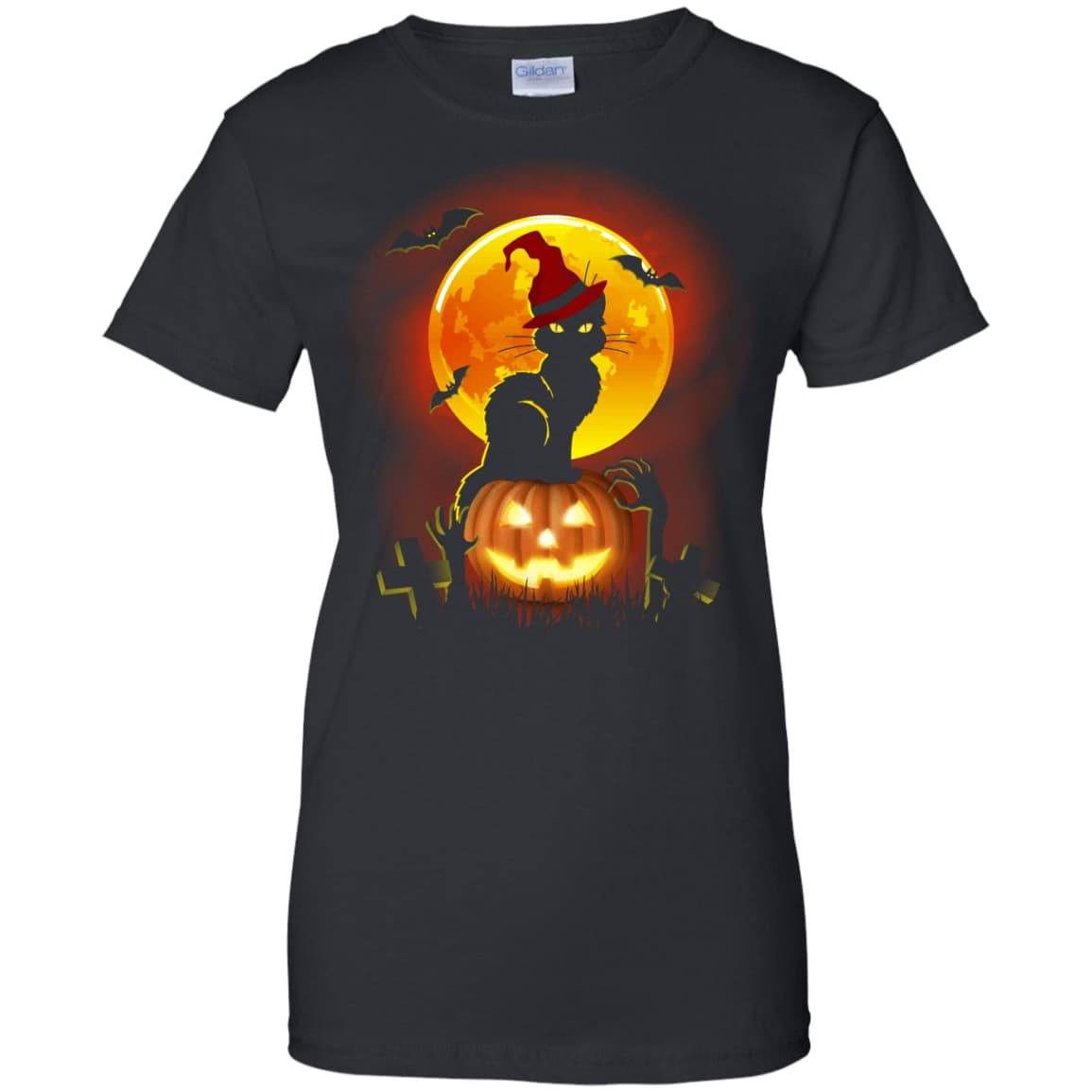 Happy Halloween Cat T-Shirt & Hoodie | Teecentury.com