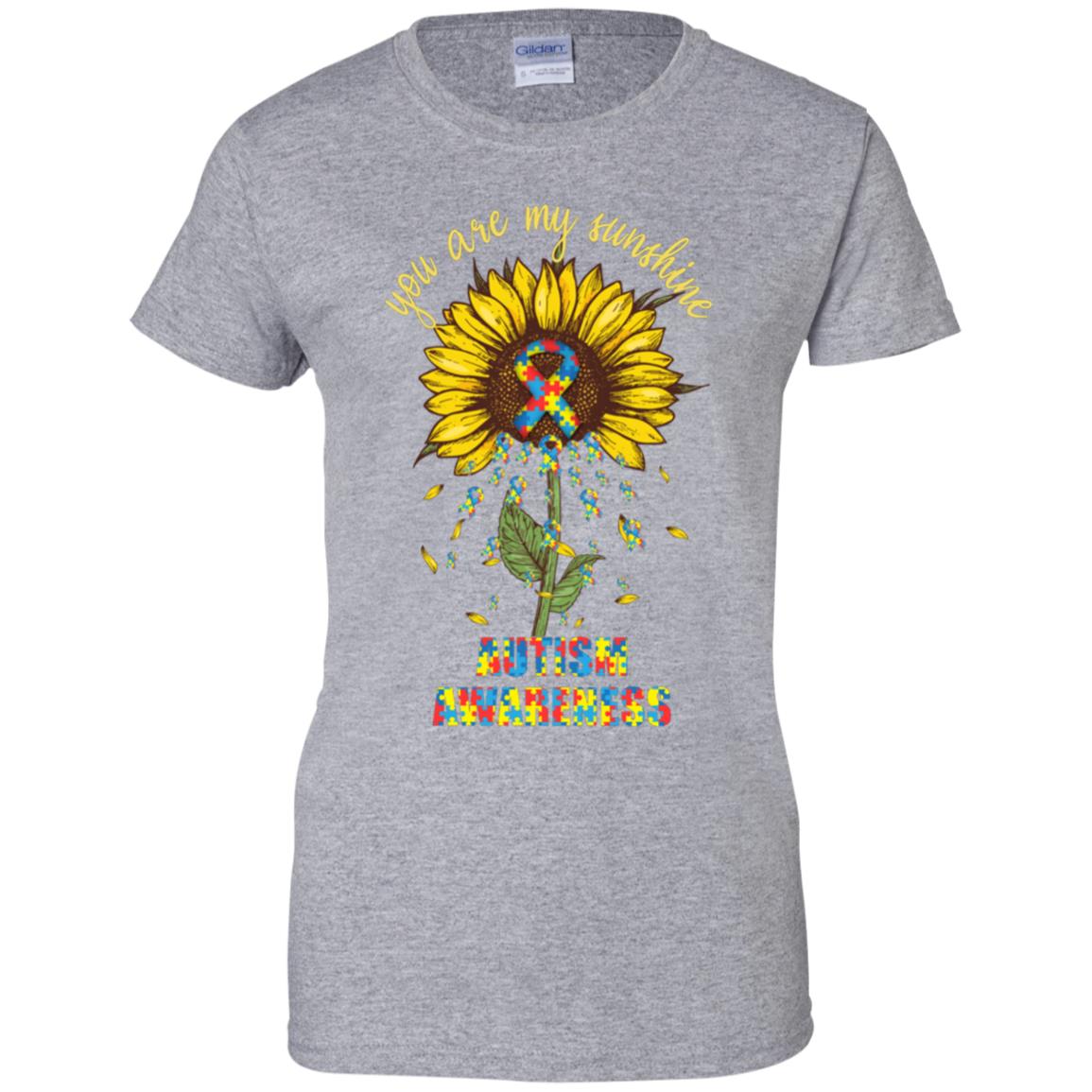 You Are My Sunshine Autism Awareness T-Shirt & Hoodie | Teecentury.com