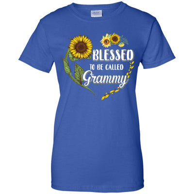 Blessed To Be Called Grammy Sunflower Mothers Day Gift T-Shirt & Tank Top | Teecentury.com