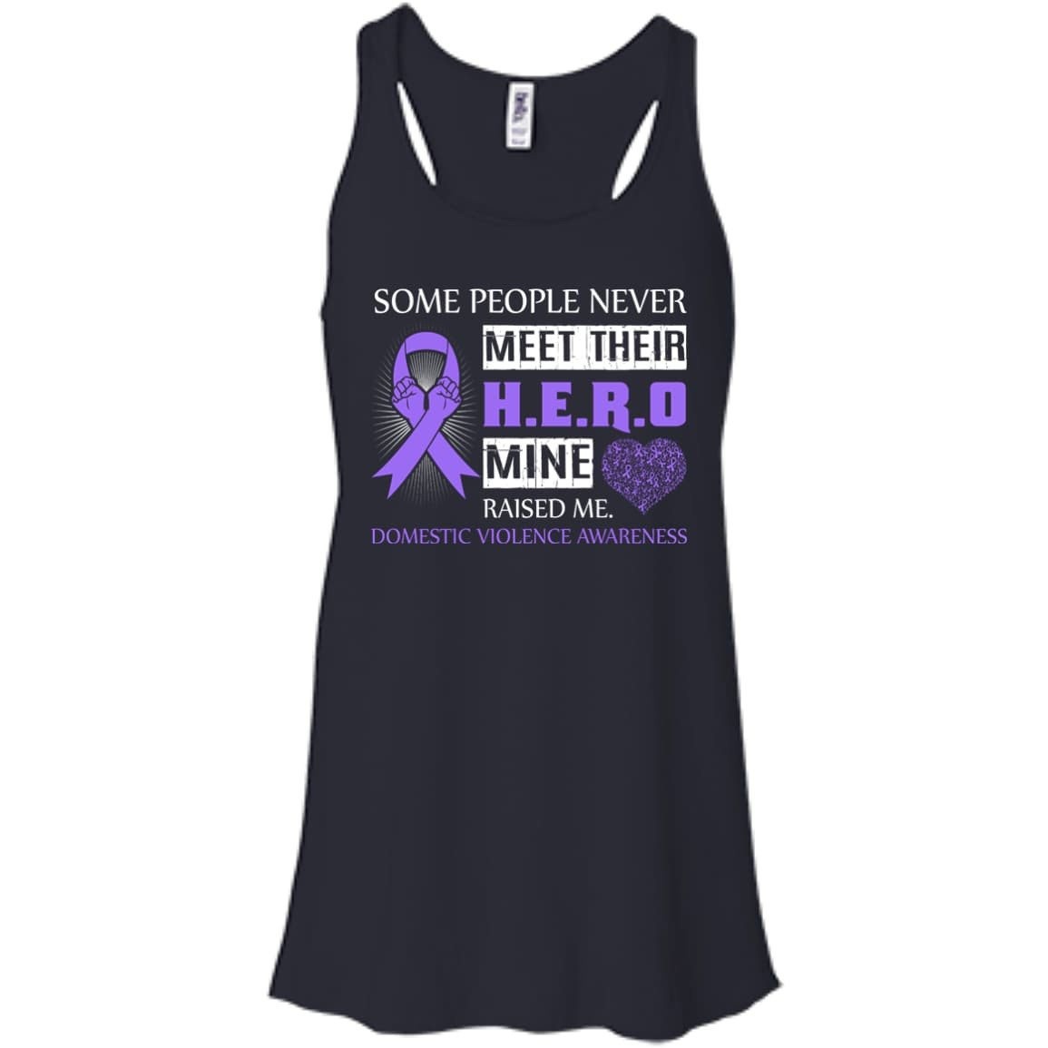 Domestic Violence Awareness Some People Never Meet Hero T-Shirt & Hoodie | Teecentury.com