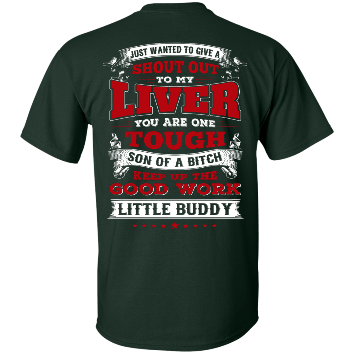 Just Wanted To Give A Shout Out To My Liver T-Shirt & Hoodie | Teecentury.com