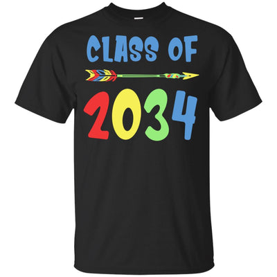 Class Of 2034 Grow With Me Pre-K First Day Of School Youth Youth Shirt | Teecentury.com