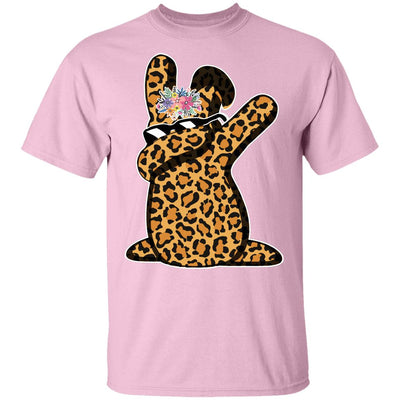 Funny Easter Gift For Her Teen Girls Dabbing Bunny Leopard Youth Youth Shirt | Teecentury.com