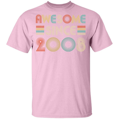 Awesome Since 2008 14th Birthday Gifts Youth Youth Shirt | Teecentury.com