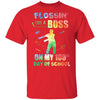 Flossin Like Boss 100 Day Of School Teacher Gift Youth Youth Shirt | Teecentury.com