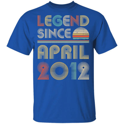 Legend Since April 2012 Vintage 10th Birthday Gifts Youth Youth Shirt | Teecentury.com