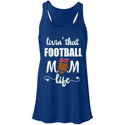 Living That Football Mom Life Mothers Day Gifts T-Shirt & Tank Top | Teecentury.com