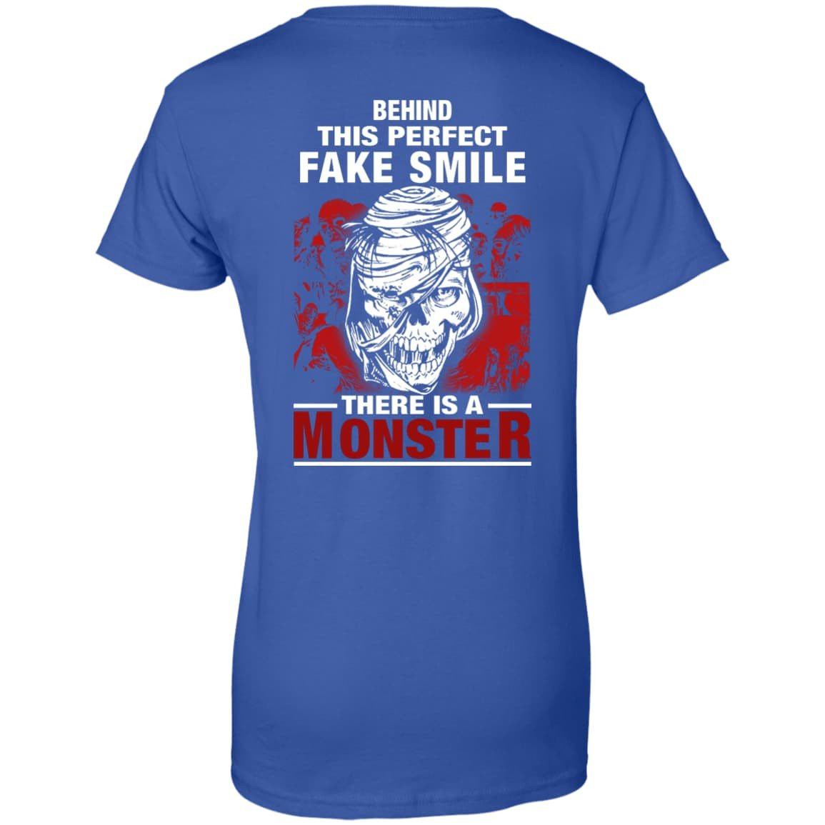 Behind This Perfect Fake Smile There Is A Monster T Shirt T-Shirt & Hoodie | Teecentury.com