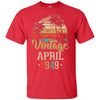 Retro Classic Vintage April 1949 73th Birthday Gift T-Shirt & Hoodie | Teecentury.com