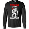 Vaccination Supporter Vaccines Cause Bigfoot T-Shirt & Hoodie | Teecentury.com
