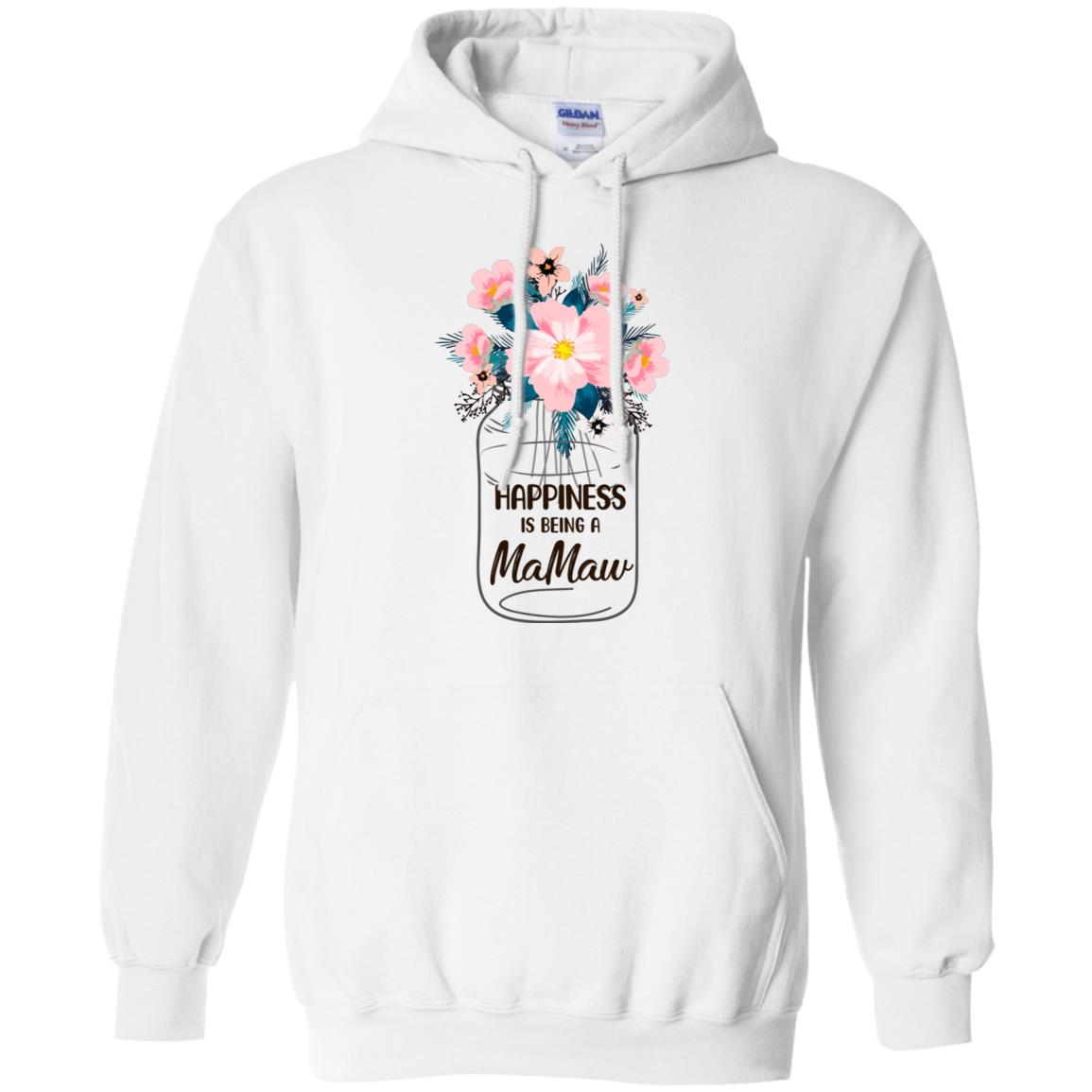 Happiness Is Being MaMaw Life Flower MaMaw Gifts T-Shirt & Hoodie | Teecentury.com