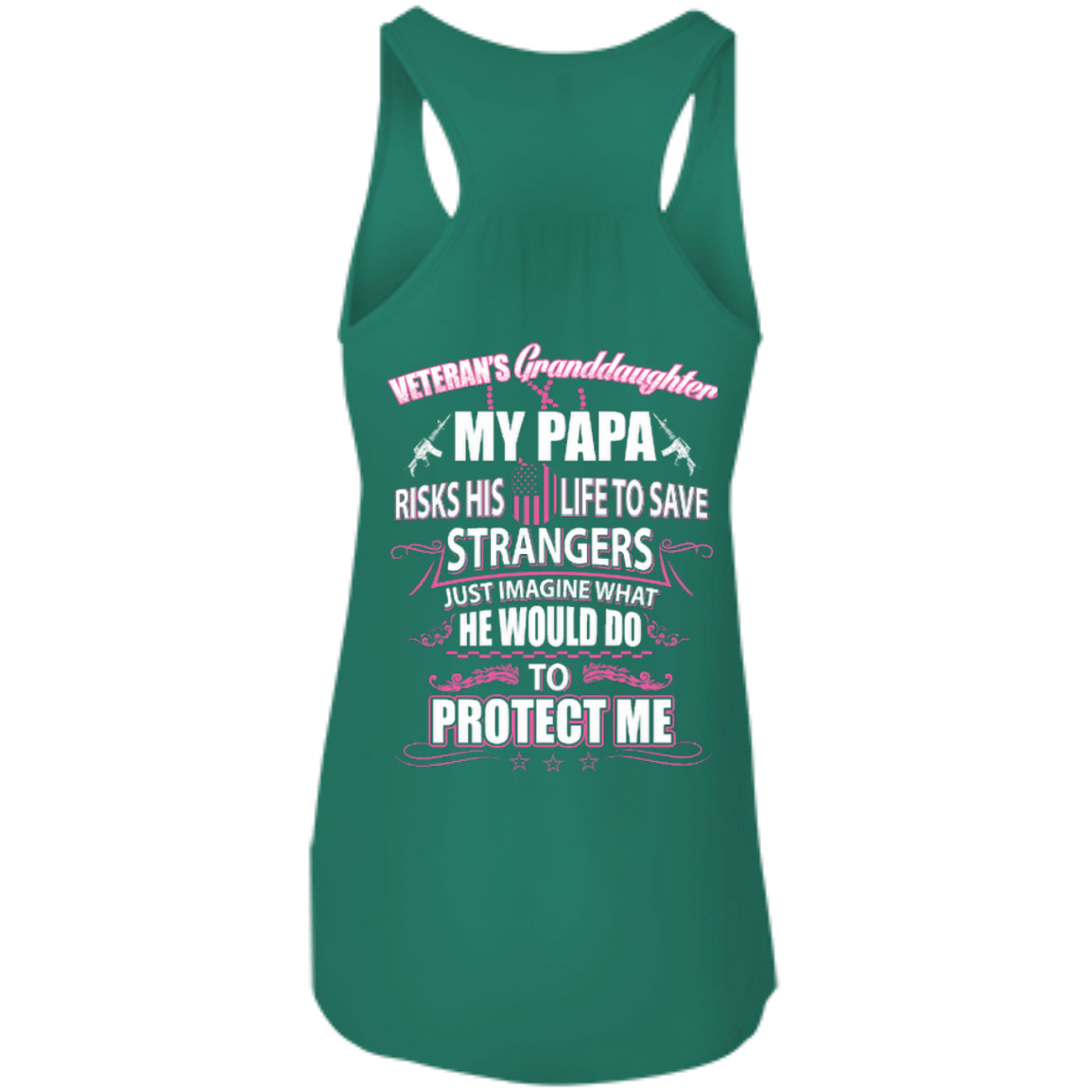 Veteran's Granddaughter My Papa Risks His Life To Save Strangers T-Shirt & Hoodie | Teecentury.com
