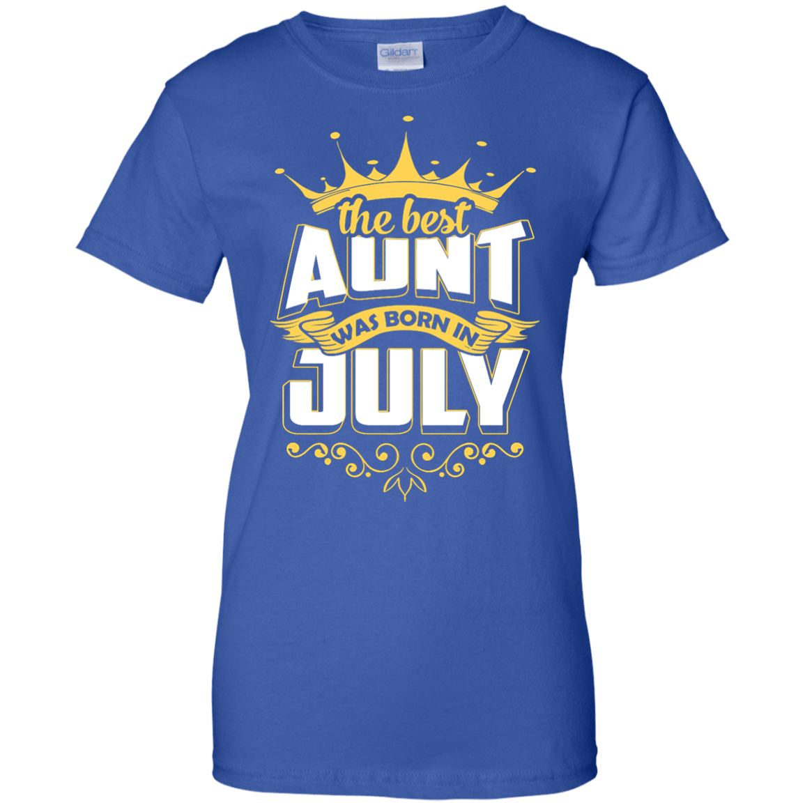The Best Aunt Was Born In July T-Shirt & Hoodie | Teecentury.com