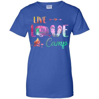 Live Love Camp Car Flip Flops Camping Gifts T-Shirt & Tank Top | Teecentury.com