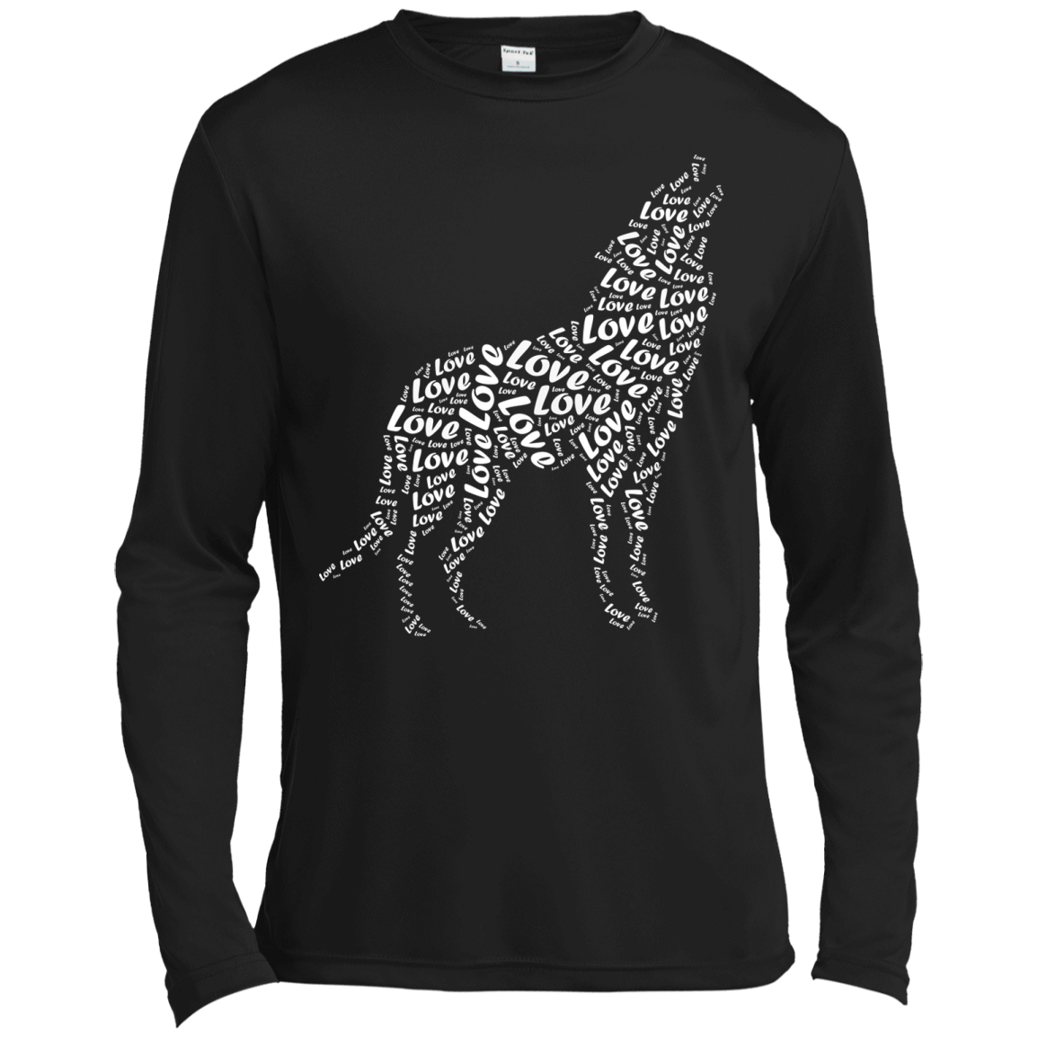I Love Wolf T-Shirt & Hoodie | Teecentury.com