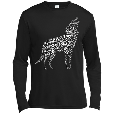 I Love Wolf T-Shirt & Hoodie | Teecentury.com