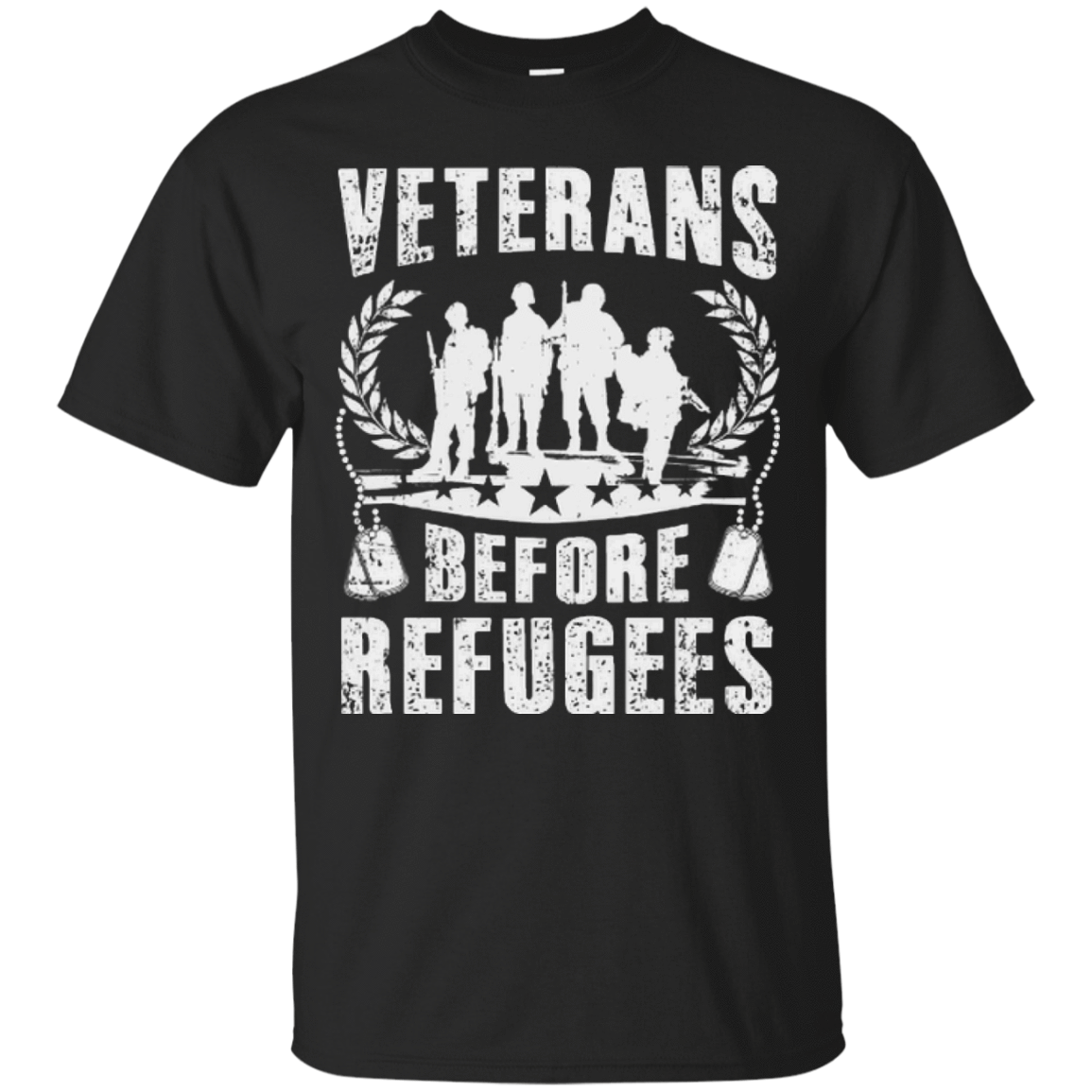 VETERANS BEFORE REFUGEES T-Shirt & Hoodie | Teecentury.com