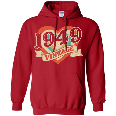 Vintage Retro Classic Heart Made In 1949 73th Birthday T-Shirt & Tank Top | Teecentury.com